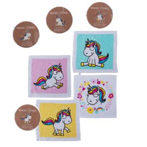Magisk vaskeklut enhjørning - 1 stk