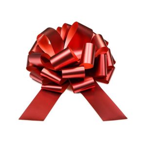 Gavesløyfe - Metallic Rød XL - 40 cm