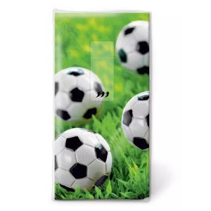 Papirlommetørkler, Fotball - 10 stk
