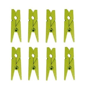 Pynteklyper små, lys grønn - 24 stk
