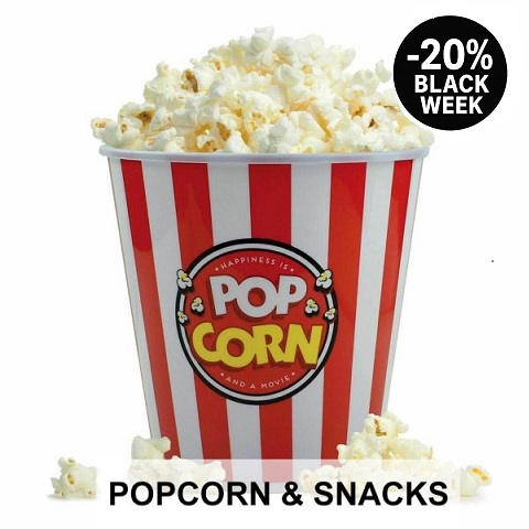 Kjøp ingrendienser til popcorn hos Festutstyr.no