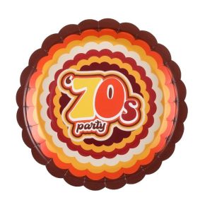 Papptallerkener, 70s– 10 stk