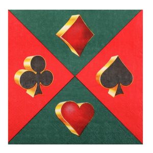 Servietter, Casino – 20 stk