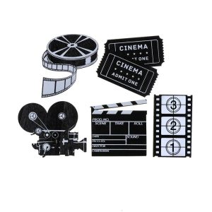 Bordpynt treverk, Hollywood - 10 stk