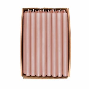 Kronelys, 1 stk - Powder pink