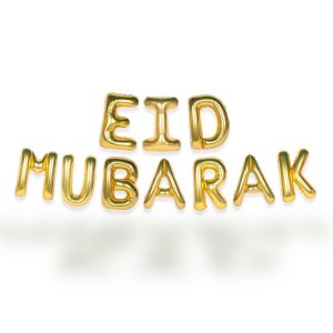 Ballongbanner - Eid Mubarak