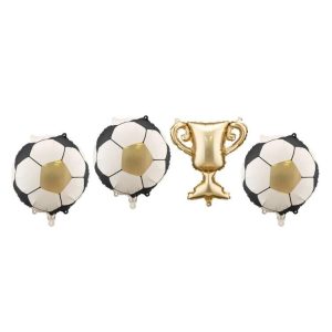 Folieballonger, Fotball - 4 stk