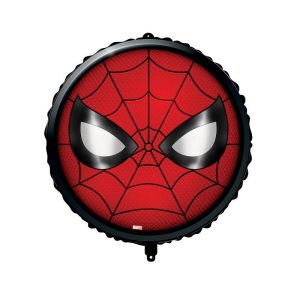 Folieballong, rund - Spiderman