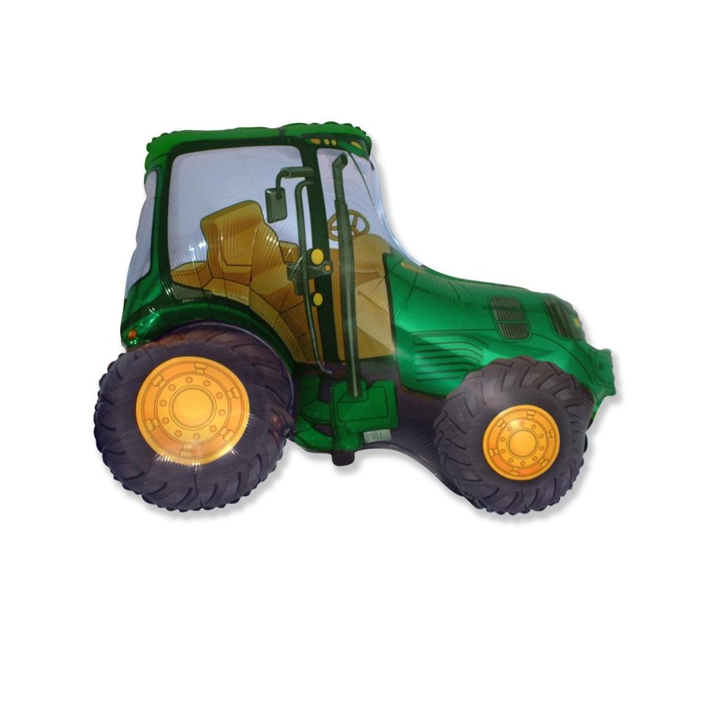 Folieballong traktor