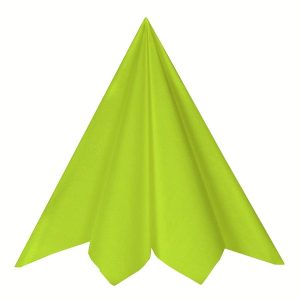Servietter middag eksklusiv, Neon gul - 25 stk