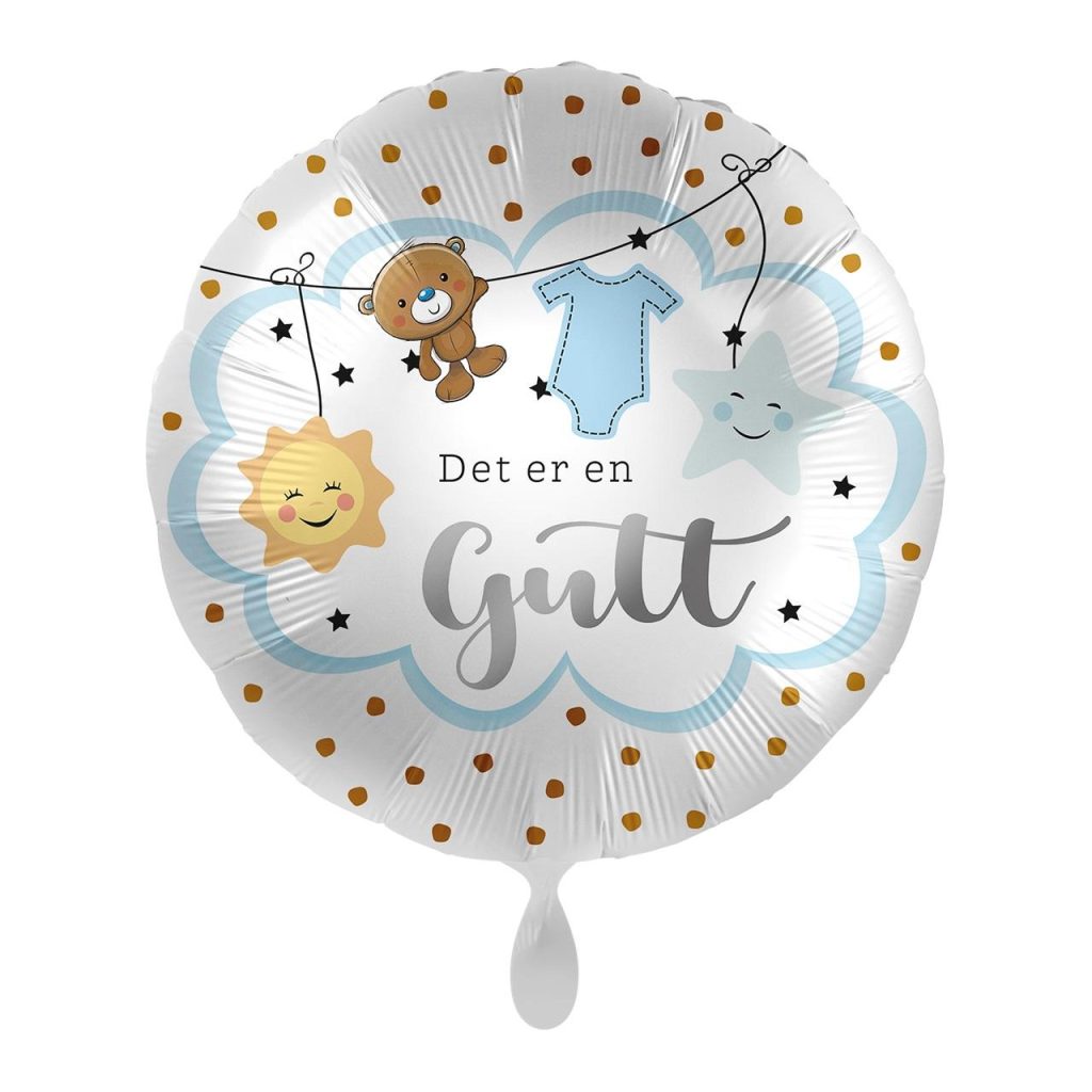 Folieballong - Det er en gutt