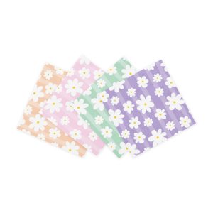 Servietter lunsj, pastell blomst - 20 stk