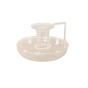 Lysestake til kronelys med håndtak - Blank