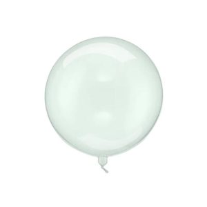Bobleballong, gjennomsiktig grønn - 40 cm