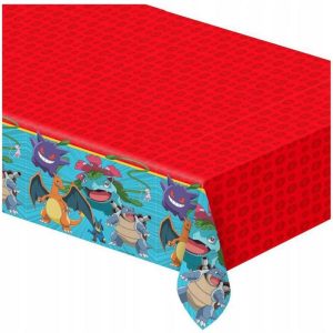 Plastduk rød og blå - Pokemon