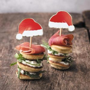 Cupcakepynt, Nisseluer - 10 stk