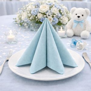 Servietter middag eksklusiv, dus blå - 20 stk