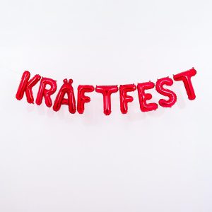 Folieballonger - KRÄFTFEST