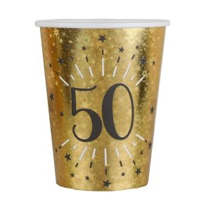 Pappkopper gull, 50 år – 10 stk