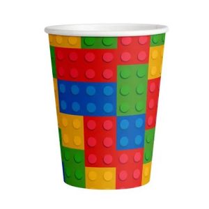 Pappkopper, byggeklosser - 8 stk