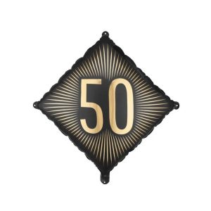Folieballong diamant - 50 år