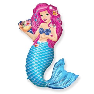 Folieballong 110cm - Den lille havfruen