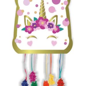Pinata 28x33 cm - Enhjørning