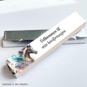 Kinder omslag, Konfirmasjon hest - 20 stk