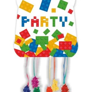 Pinata 28x33 cm - Byggeklosser
