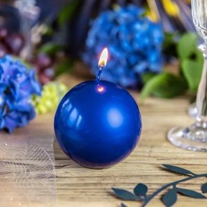 Kulelys 6 cm - Marineblå