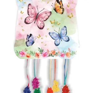 Pinata 28x33 cm - Sommerfugler