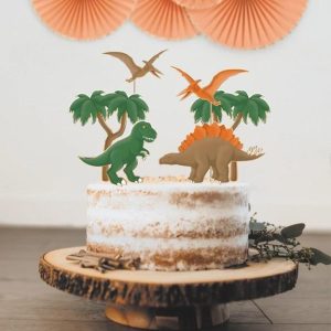 Kakepynt, Dinosaurland - 6 deler