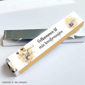 Kinder omslag, Konfirmasjon Håndball jente - 20 stk