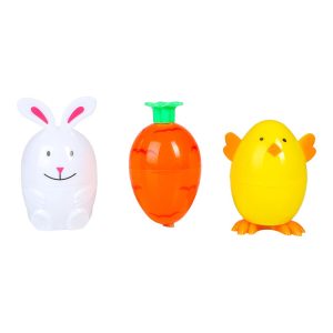 Egg til påskeeggjakt, medium påskefigurer - 3 stk