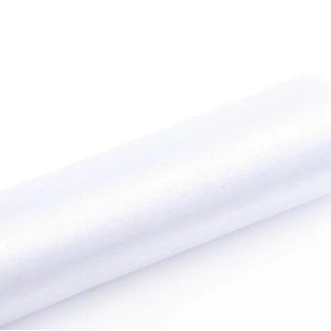 Organza frostet hvit – 9 meter