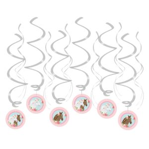 Hengende dekor, Hester - 12 stk