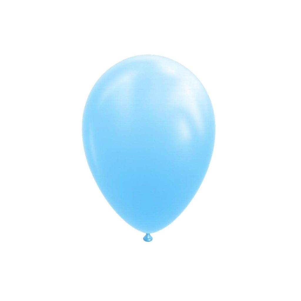 Ballonger, lys blå - 10 stk