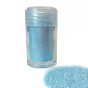 Spiselig glitter - Lys blå