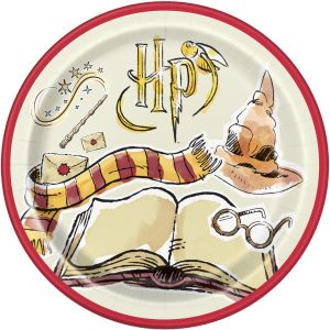 Papptallerkener, Harry Potter motiv - 8 stk