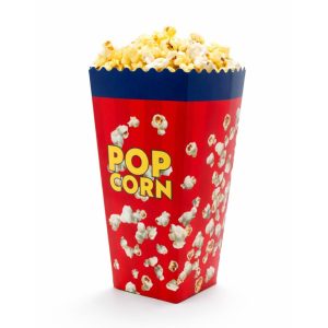 Popcornbeger 1,4 liter - 50 stk