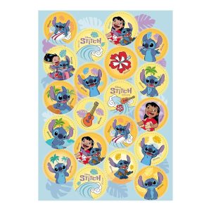 Spiselige cupcakebilder, Stitch - 20 stk