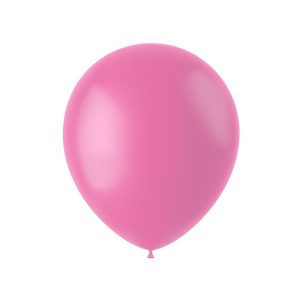 Ballonger 33cm, matt rosey pink - 10 stk