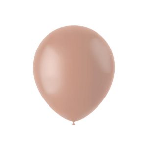 Ballonger 33cm, pastel vintage rose - 10 stk