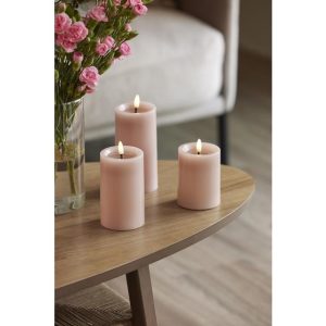 Kubbelys LED, 7,5x15 - Pastel Rose