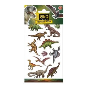 Midlertidige tatoveringer - Dinosaurer