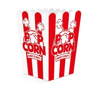 Popcornbeger nostalgisk 1,8 liter - 8 stk