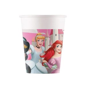 Pappkopper, Disney prinsesser - 8 stk