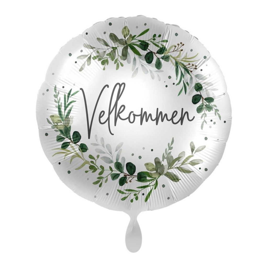 Folieballong - Velkommen