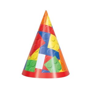 Partyhatter, Lego - 8 stk