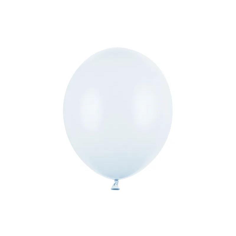 Ballonger pastell dus blå, 30 cm - 10 stk